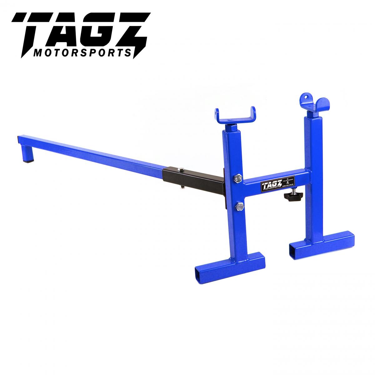 MK2 LEFT & RIGHT HAND ROLL ON STAND, BLUE & BLACK, OLD SCHOOL STAND