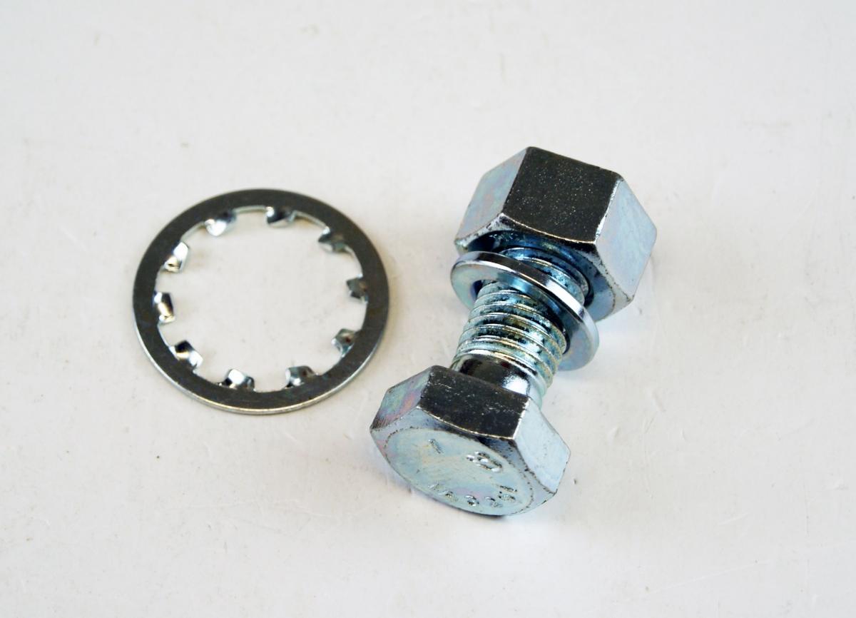 3/4"x2" BOLT NUT WASHER BZP