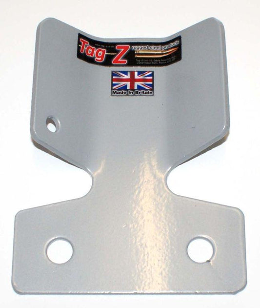 5MM HEAVY DUTY PLATE SILVER, TOW BAR BUMPER PROTECTOR PLATE
