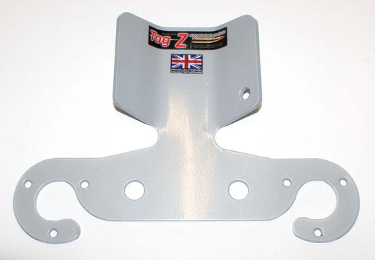 5MM HEAVY DUTY PLATE TWIN SILVER, TOW BAR BUMPER PROTECTOR PLATE
