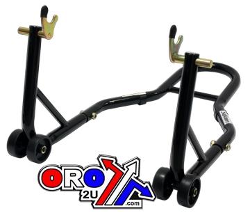 UNIVERSAL STAND BLACK, REAR PADDOCK STAND