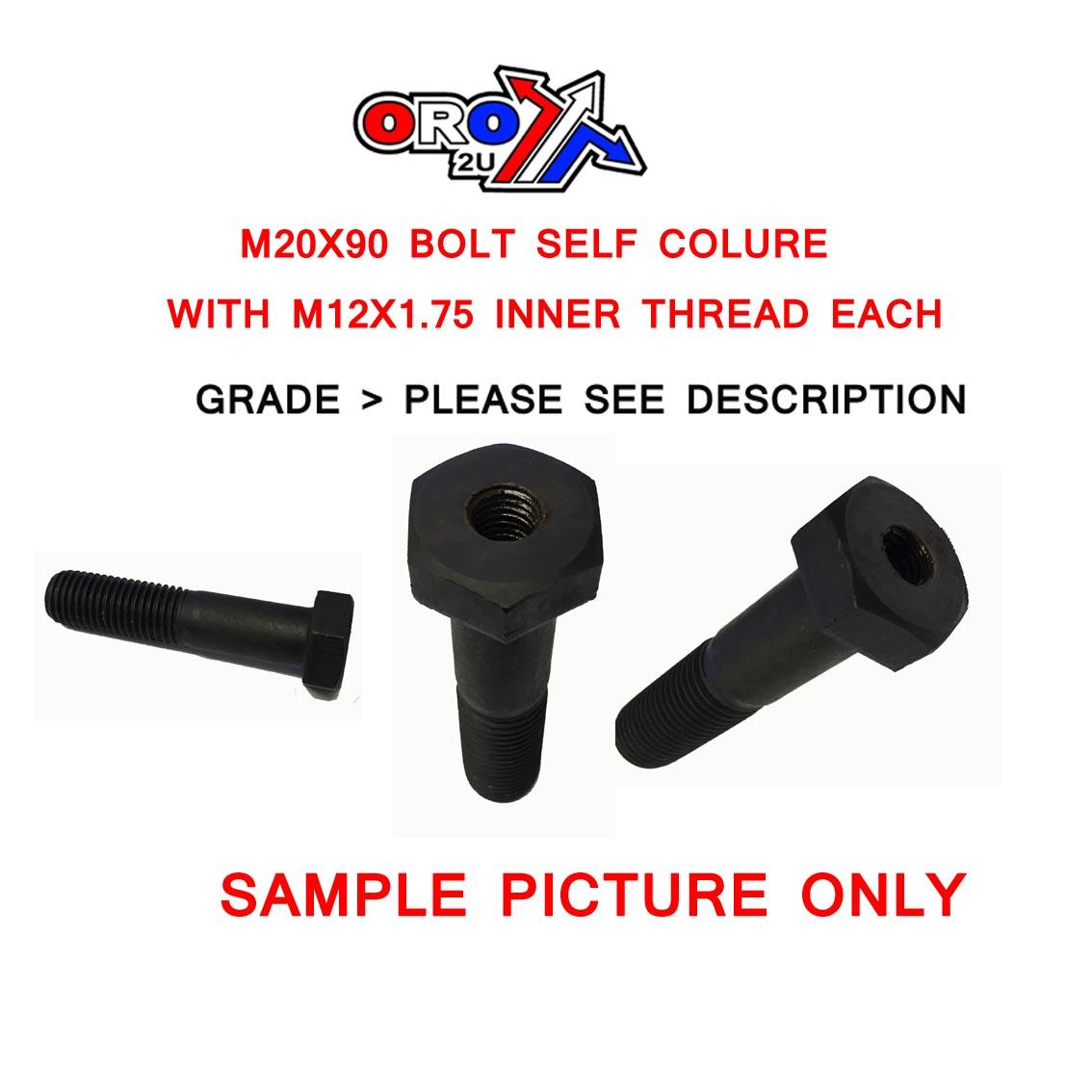 M20X90 BOLT INNER THREAD M12 EACH