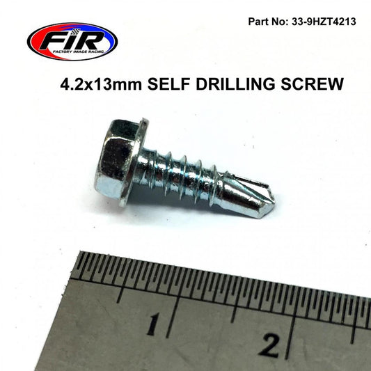 4.2x13mm SELF DRILLING SCREW, HEX TEK TEC / EACH, Drilling Capacity 1.2mm - 3.5m