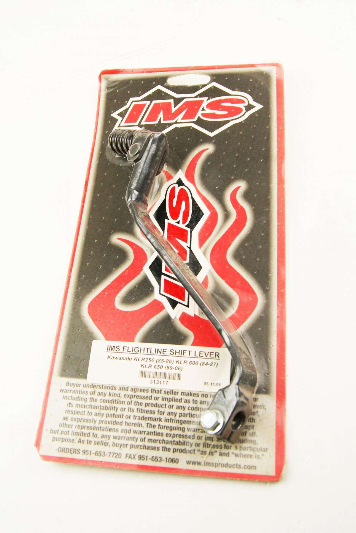 GEAR LEVER IMS STEEL KAWASAKI KLR250 85-95, KLR650 87-07, 13156-1178, 13242-0011