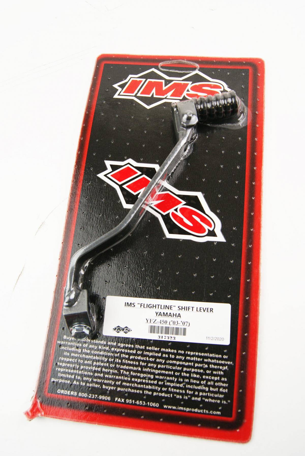 GEAR LEVER IMS YAMAHA YFZ450 04-09, 5TG-18110-00/10, 317323
