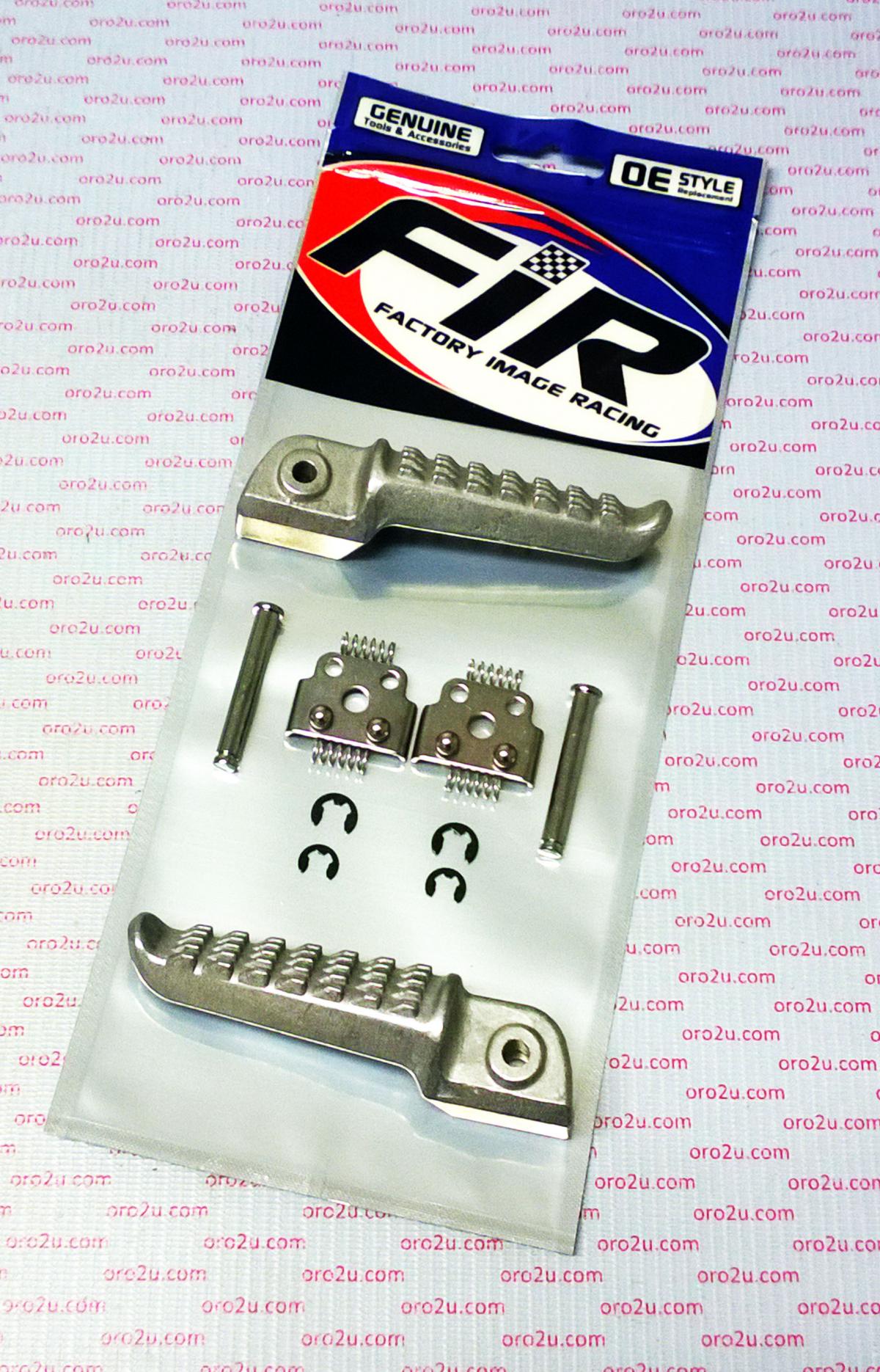 REAR FOOT PEG SET KAWASAKI ZX6R 03-11, ZX10R 04-12, ZZR1400 06-13, ZX9R 98-03