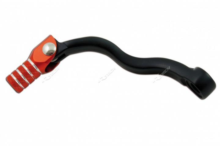 GEAR LEVER BLACK / ORANGE, KTM SX 05-10 EXC-F250 98-02, 54734031000
