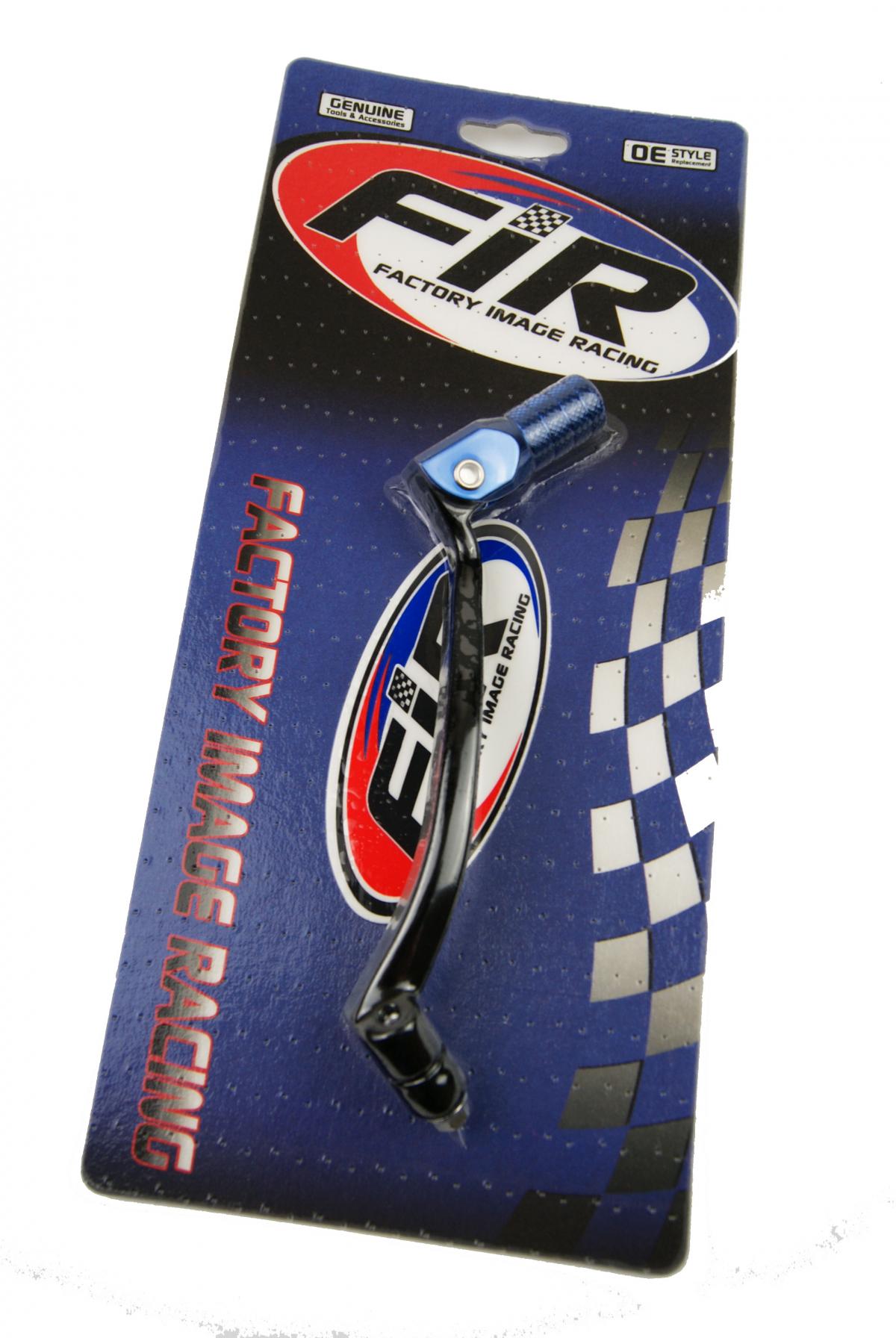 GEAR LEVER YAMAHA YZ-F450 14-23, WR450F 19-23, FIR BRAND, BLACK / BLUE