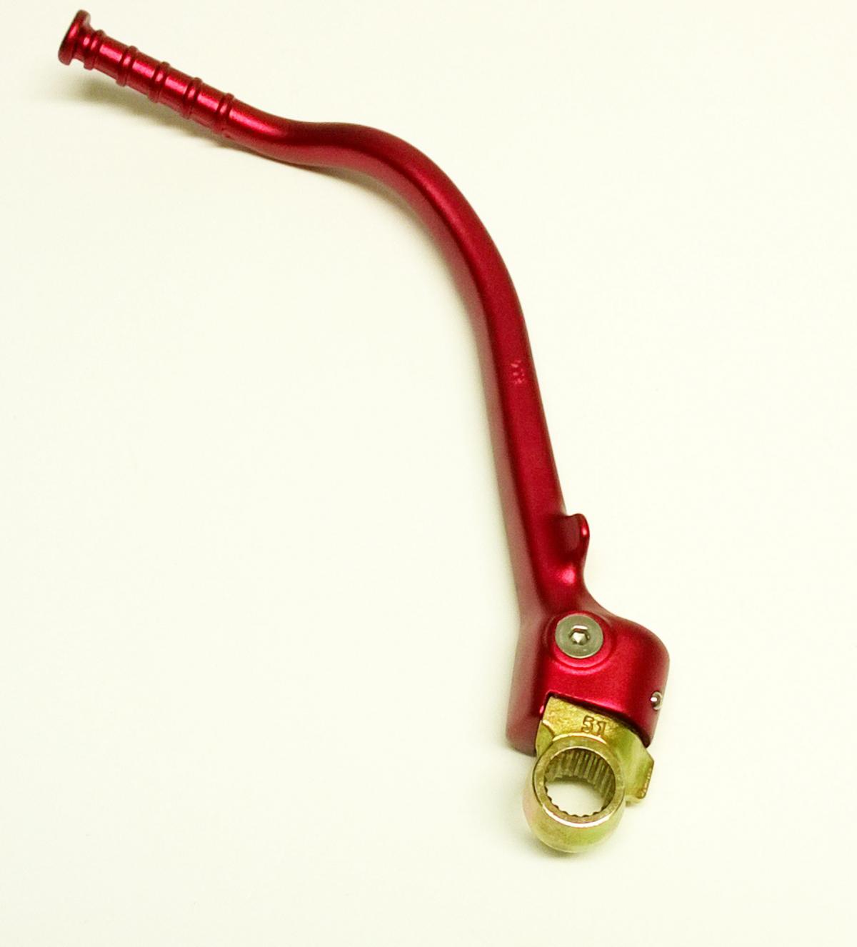 KICKSTART LEVER HONDA CRF250R 10-17, ASK-106 RED, 28300-KRN-306