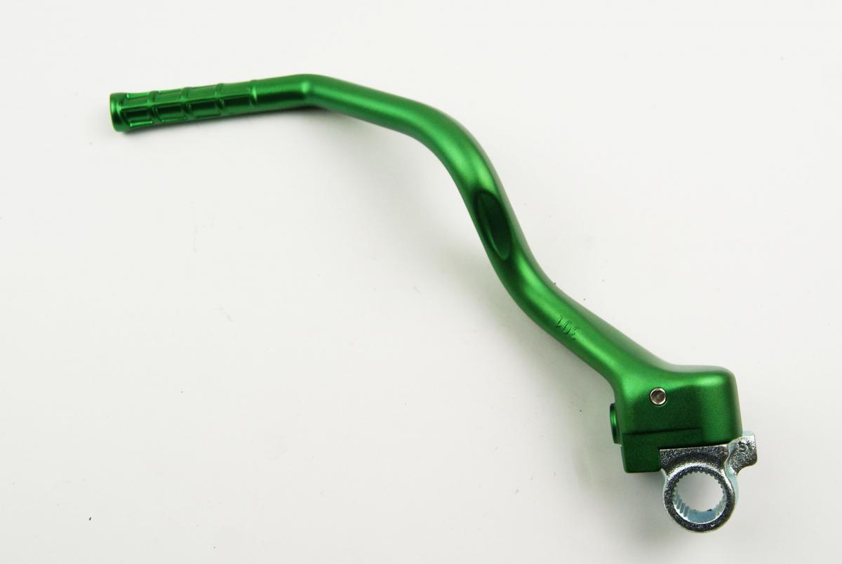 KICKSTART LEVER KAWASAKI KX250F 13-16, ASK-108 GREEN, 13064-0067