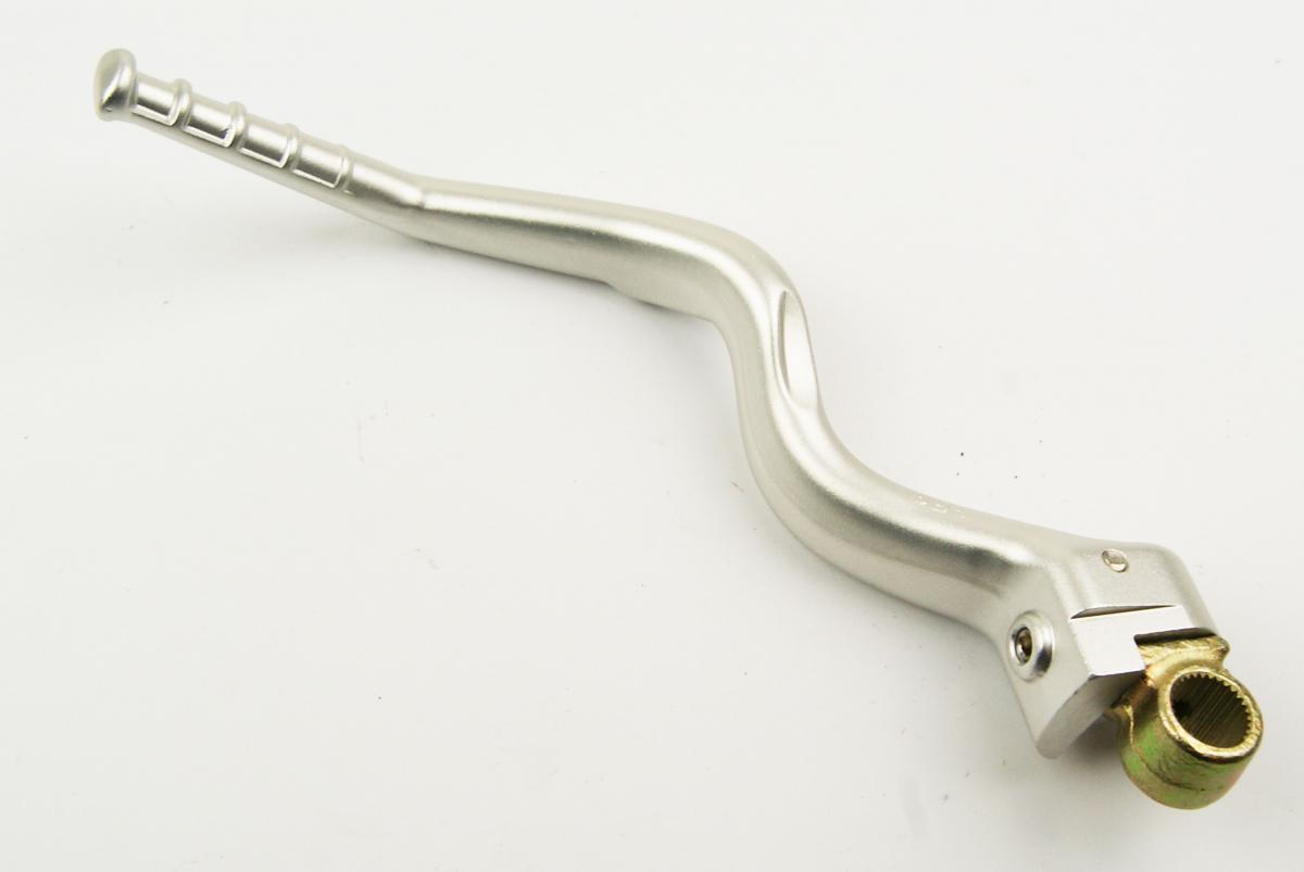 KICKSTART LEVER KAWASAKI KX250F 13-16, ASK-108 SILVER, 13064-0067