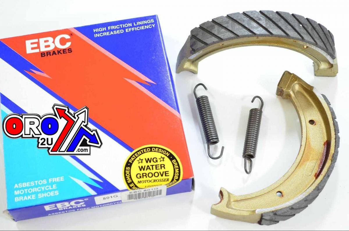 BRAKE SHOES EBC 801G 25mm WIDE EBC GROOVED SHOE