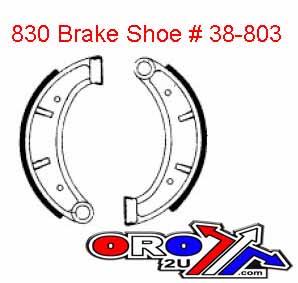BRAKE SHOES TWIN LEADING, FRONT EBC 803G