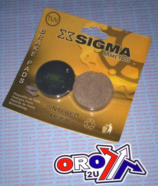BRAKE PADS SINTERED METAL, SIFAM S1301N, GOLD, FA055