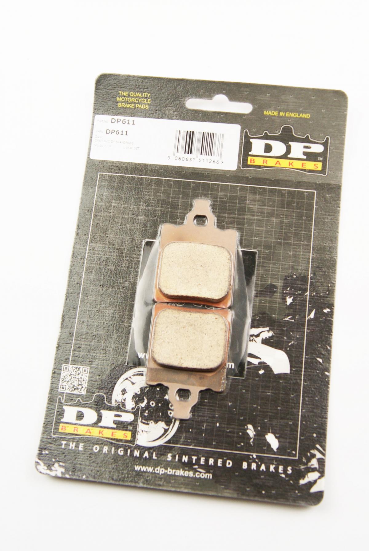 BRAKE PADS SINTERED DP BRAKES, DP611 Premium Sintered 41-611.H.DP, FA060