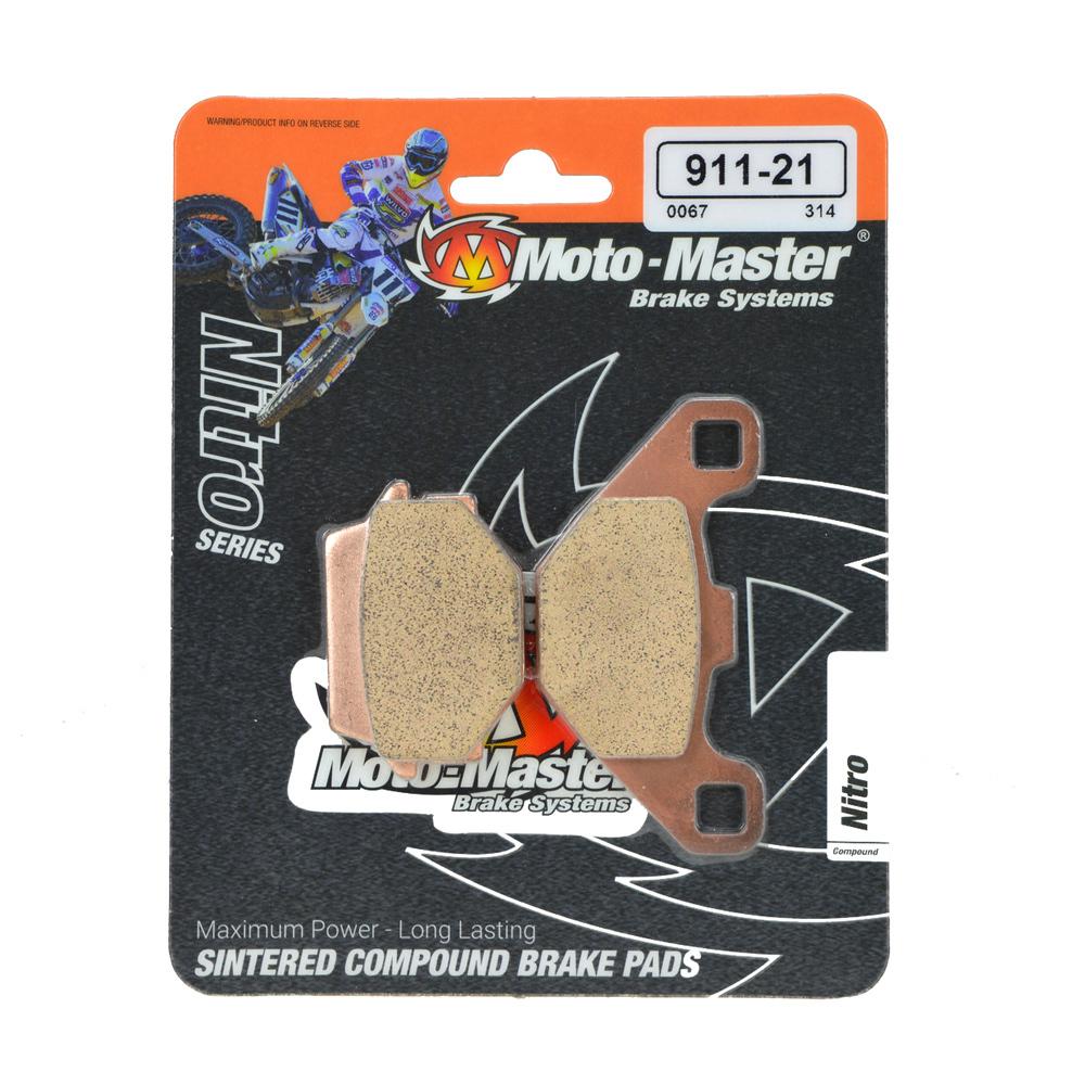 BRAKE PADS SINTERED NITRO MOTO-MASTER 091121