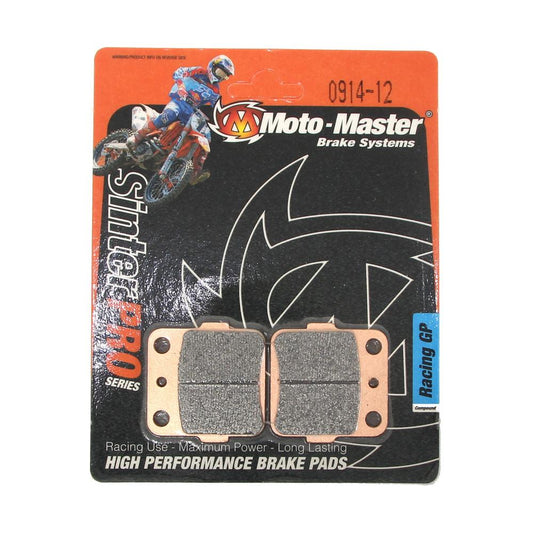 BRAKE PADS SINTERED RACING MOTO-MASTER 091412