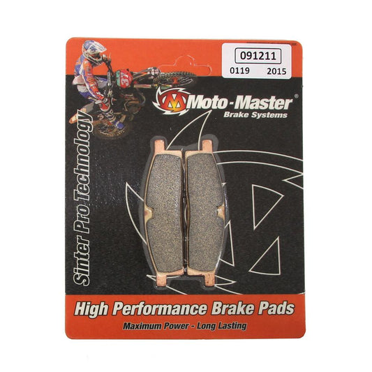 BRAKE PADS STD MOTO-MASTER, SEMI-METALLIC STD 091211, FA119