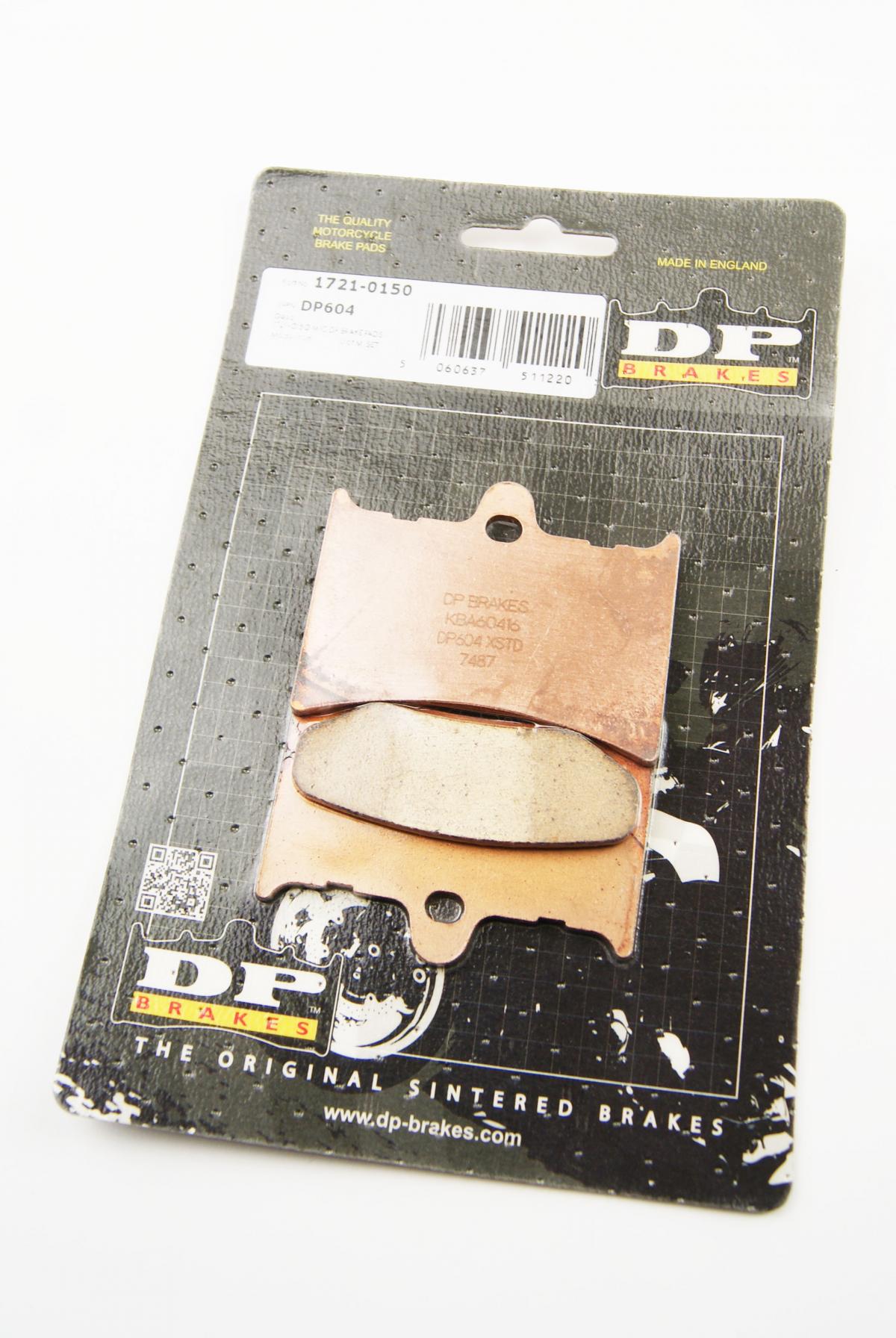 BRAKE PADS DP BRAKES HARD, DP604 Premium Sintered, FA126