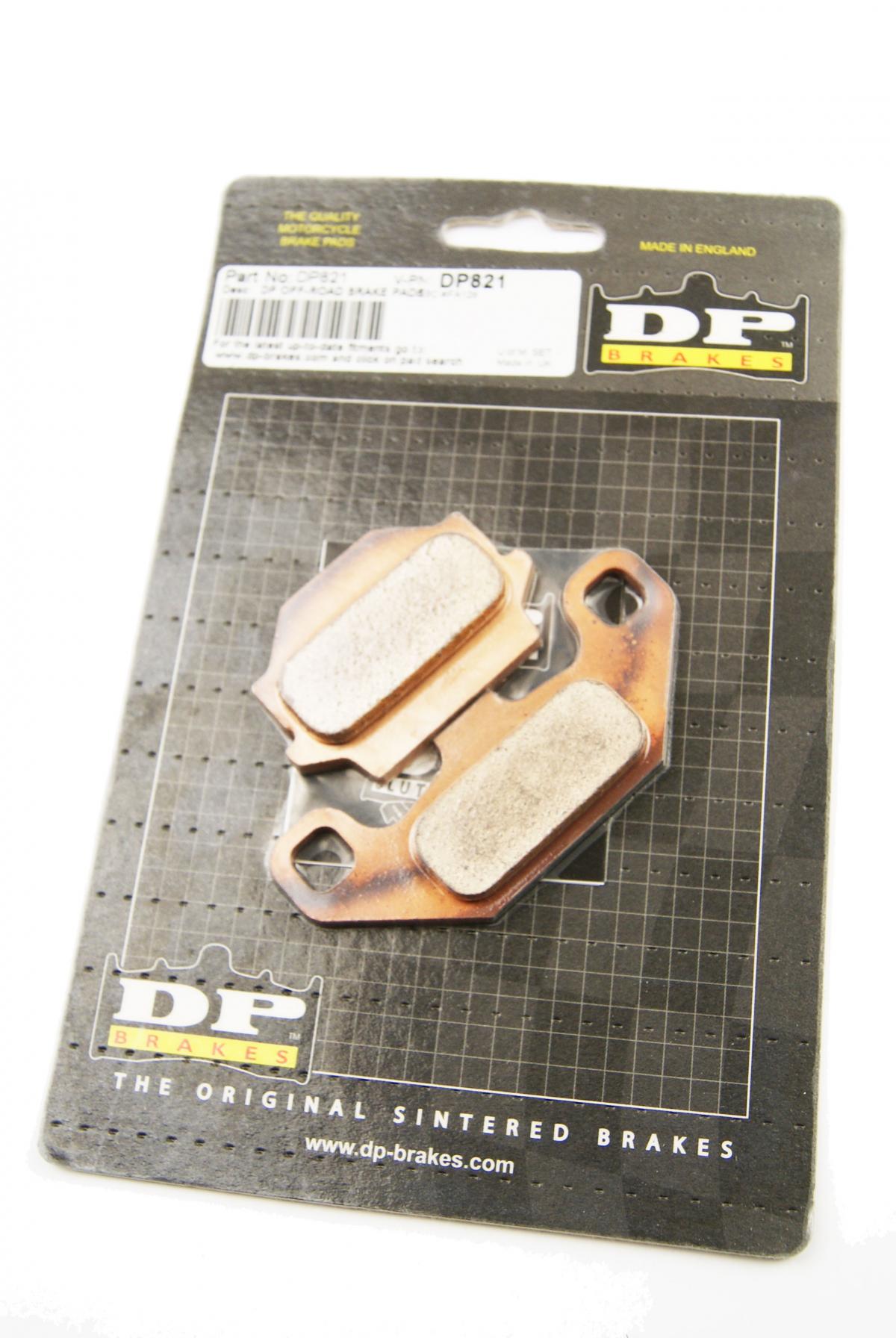 BRAKE PADS SINTERED DP BRAKES, DP821 Premium 41-821.H.DP, FA128