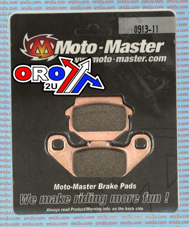 BRAKE PADS STD MOTO-MASTER, SEMI-METALLIC STD 091311, FA128