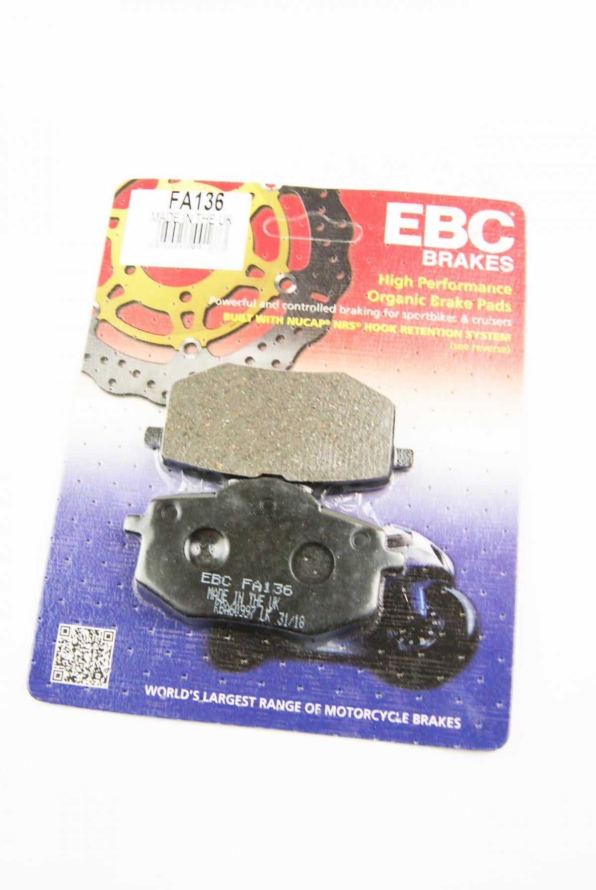 BRAKE PADS EBC FA136 39-136