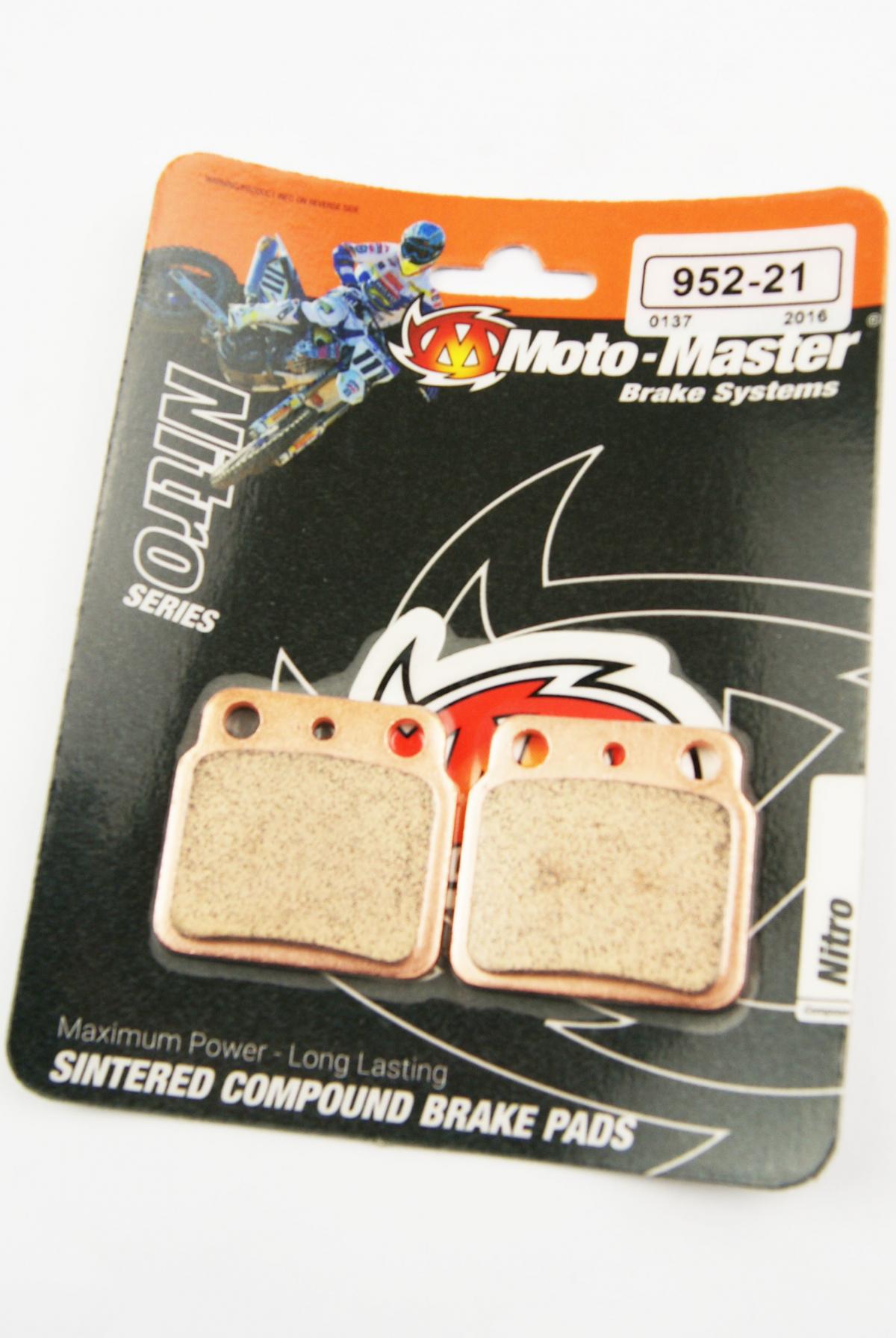 BRAKE PADS SINTERED NITRO MOTO-MASTER 095221