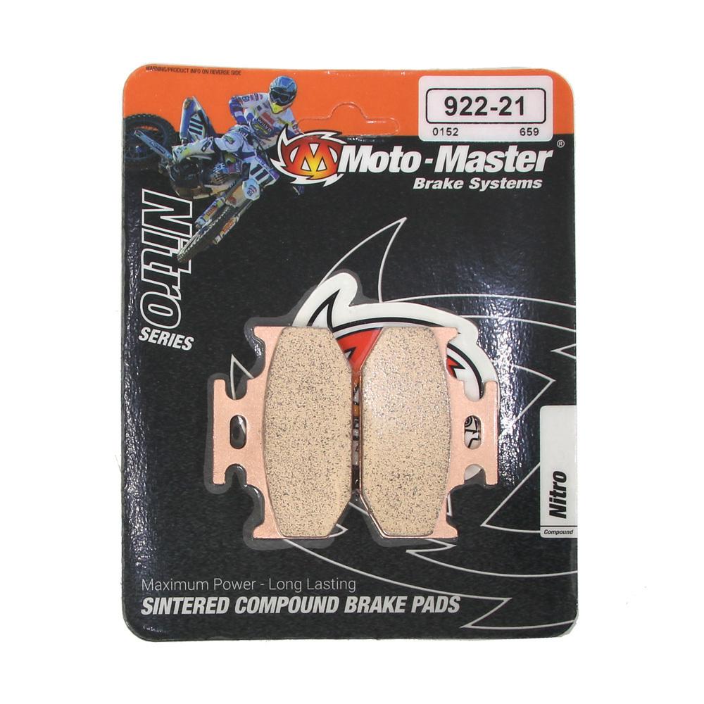 BRAKE PADS SINTERED NITRO, MOTO-MASTER 092221, FA152