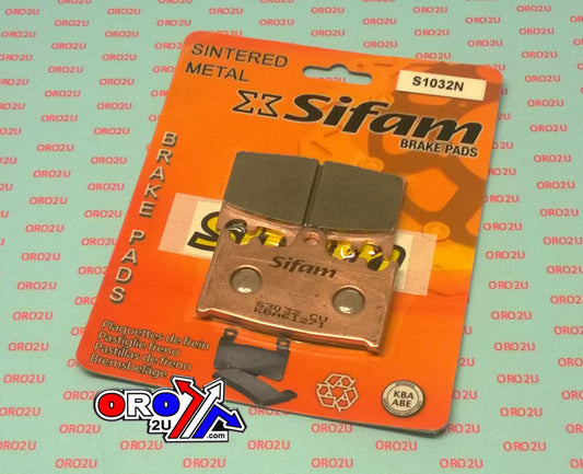 BRAKE PADS SINTERED METAL, SIFAM S1032N, FA158