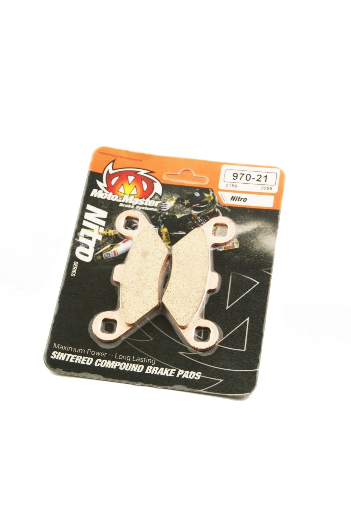 BRAKE PADS SINTERED NITRO MOTO-MASTER 097021