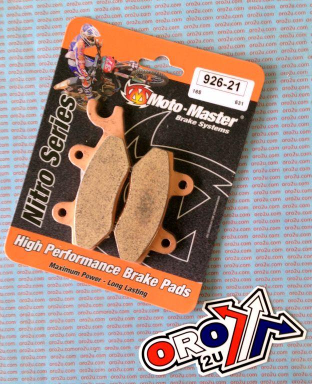 BRAKE PADS SINTERED NITRO, MOTO-MASTER 092621, , FA165