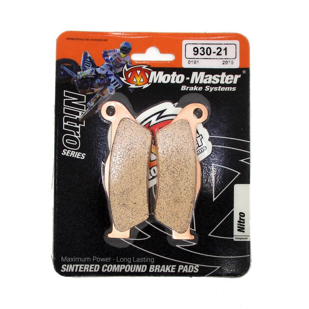 BRAKE PADS SINTERED NITRO, MOTO-MASTER 093021, 39-181, FA181