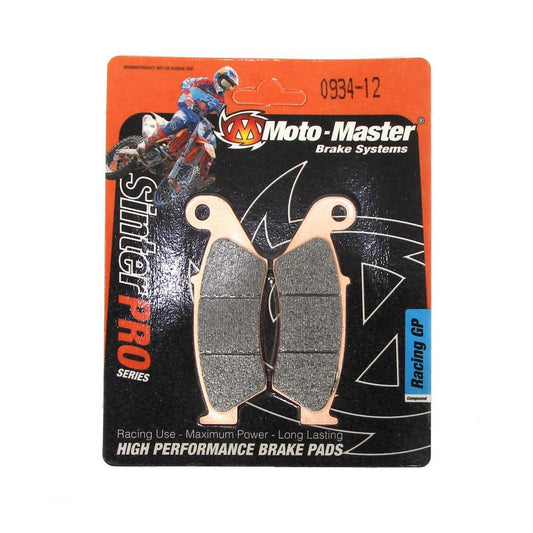 BRAKE PADS SINTERED RACING, MOTO-MASTER 093412, 39-185, FA185/FA389
