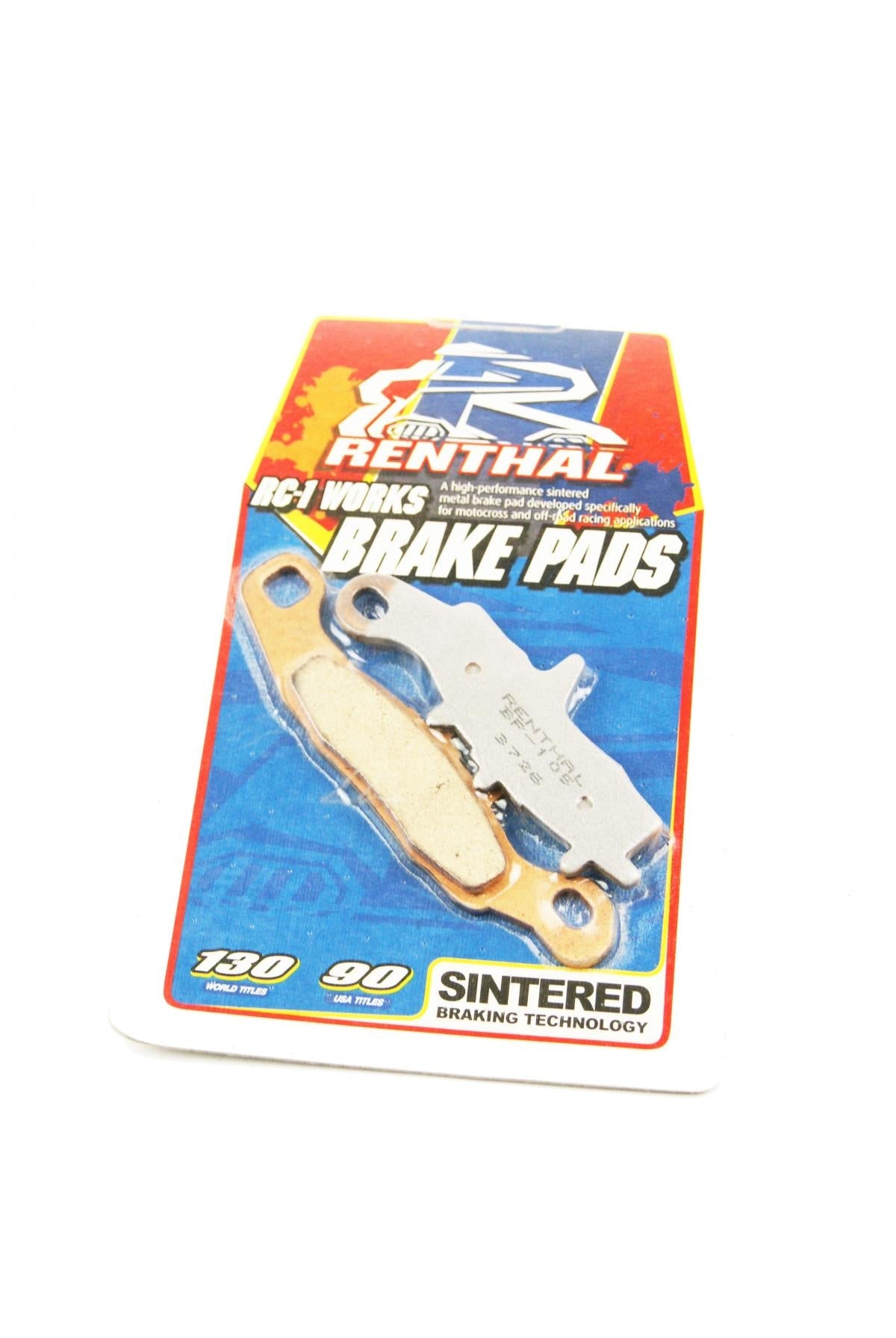 BRAKE PADS SINTERED RC-1, RENTHAL BP-105, 41-326.H.REN, FA258/FA349 BP105