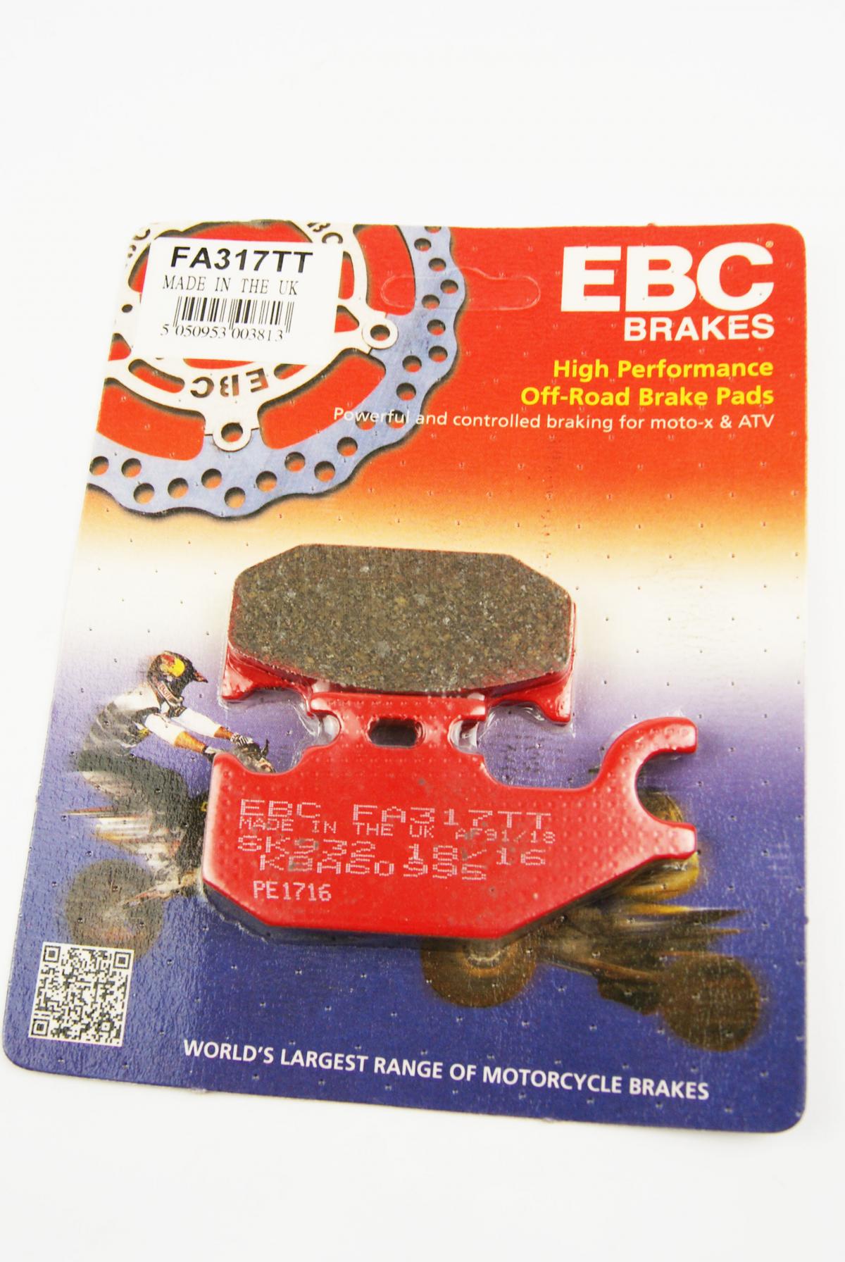 BRAKE PADS STD FA317TT EBC