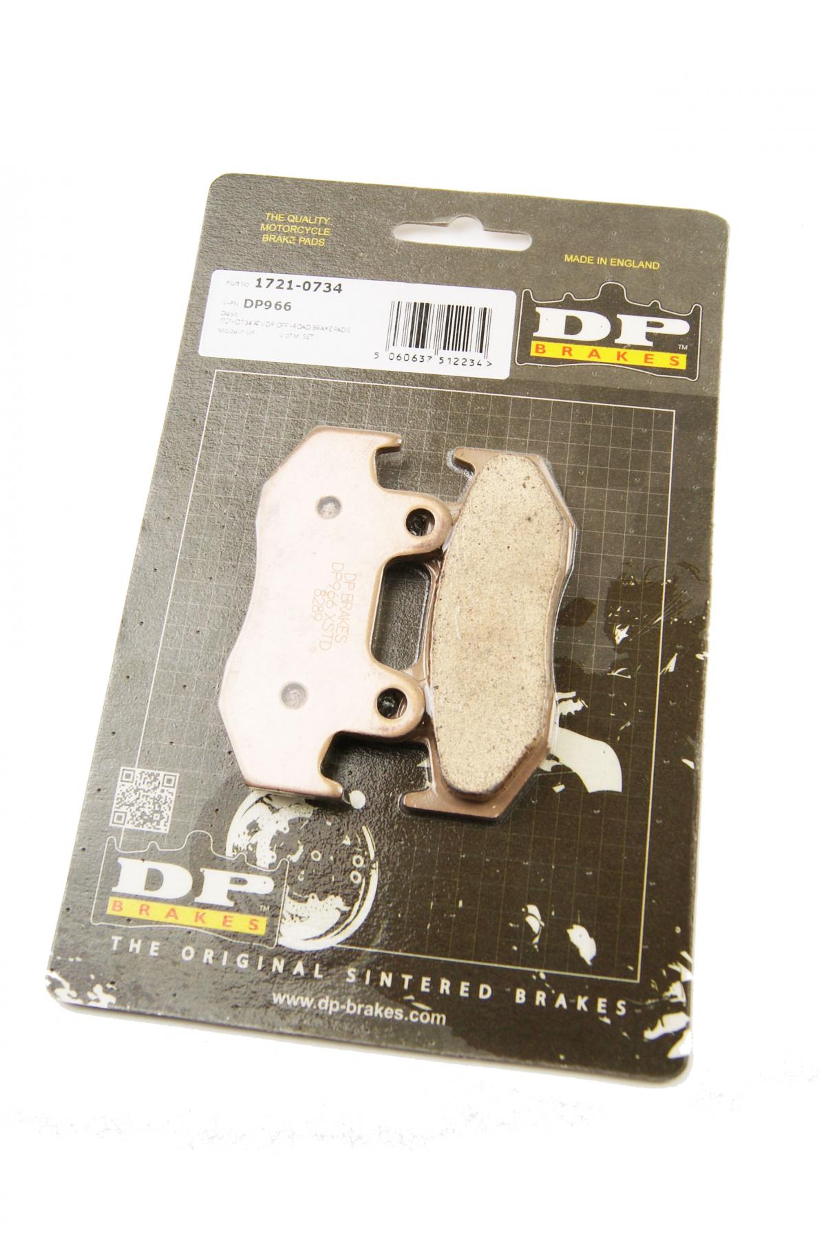 BRAKE PADS DP BRAKES HARD, DP966 Premium Sintered, FA323