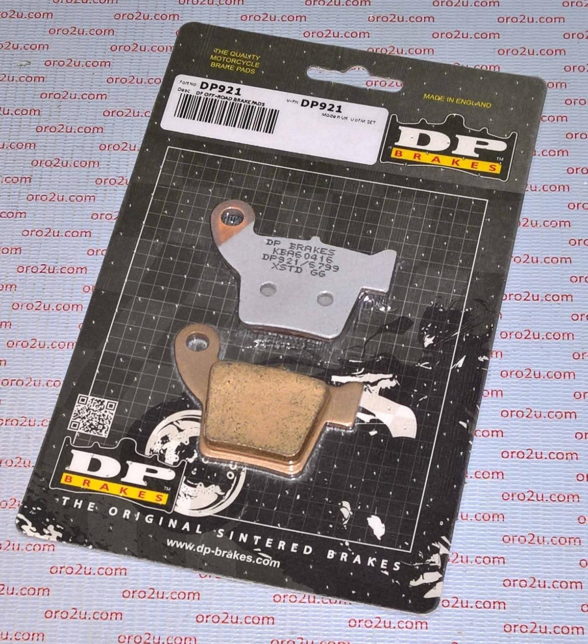 BRAKE PADS SINTERED DP BRAKES, DP921 Premium 41-921.H_DP, FA346