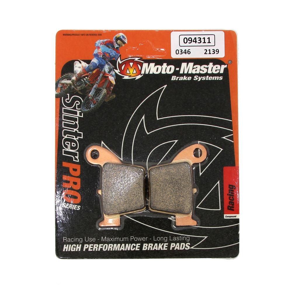BRAKE PADS STD MOTO-MASTER, SEMI-METALLIC STD 094311, FA346