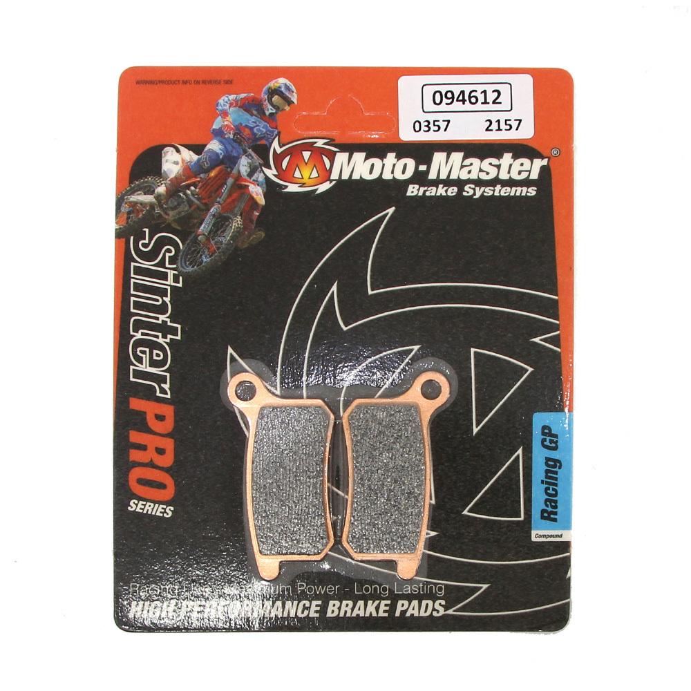 BRAKE PADS SINTERED RACING, MOTO-MASTER 094612 41-923.H.MM, 39-357. FA357