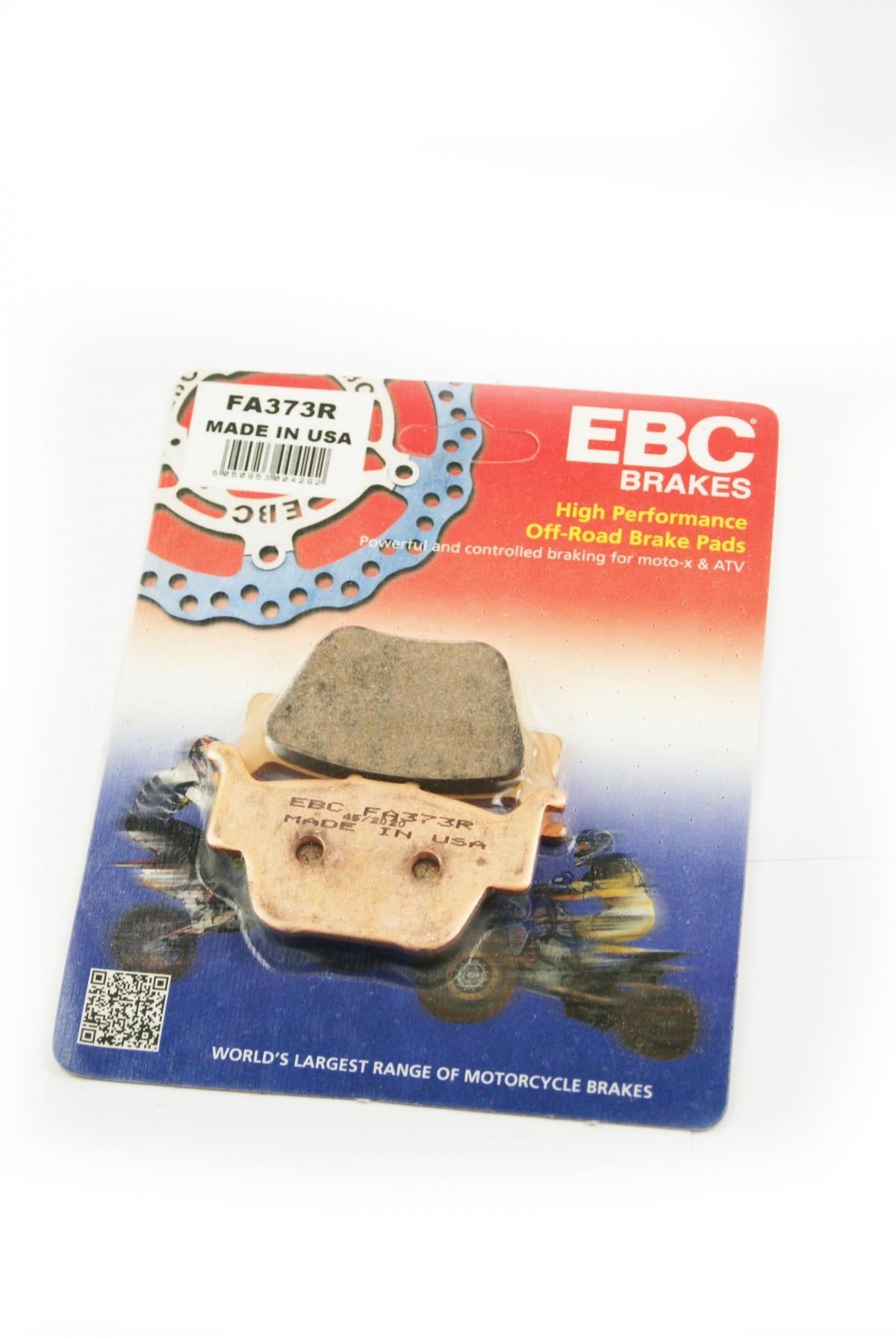 BRAKE PADS SINTERED METAL HARD, EBC FA373R R-PADS