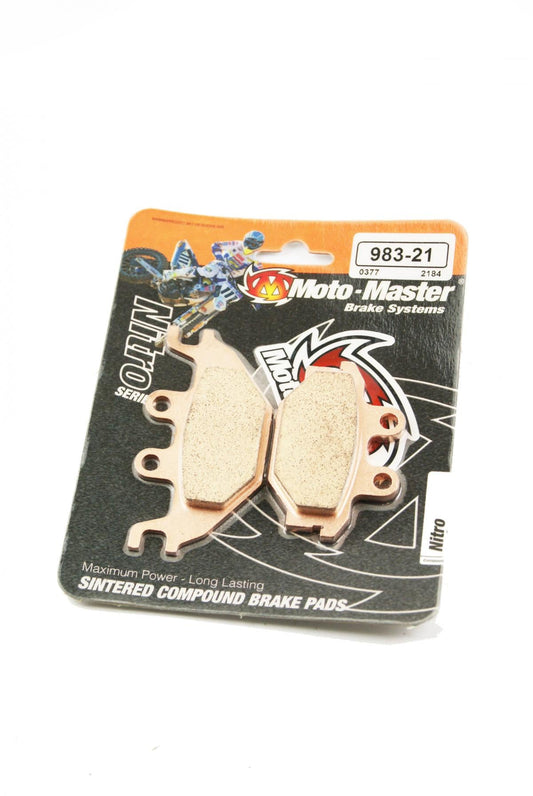 BRAKE PADS SINTERED NITRO, MOTO-MASTER 098321, 39-377, FA377