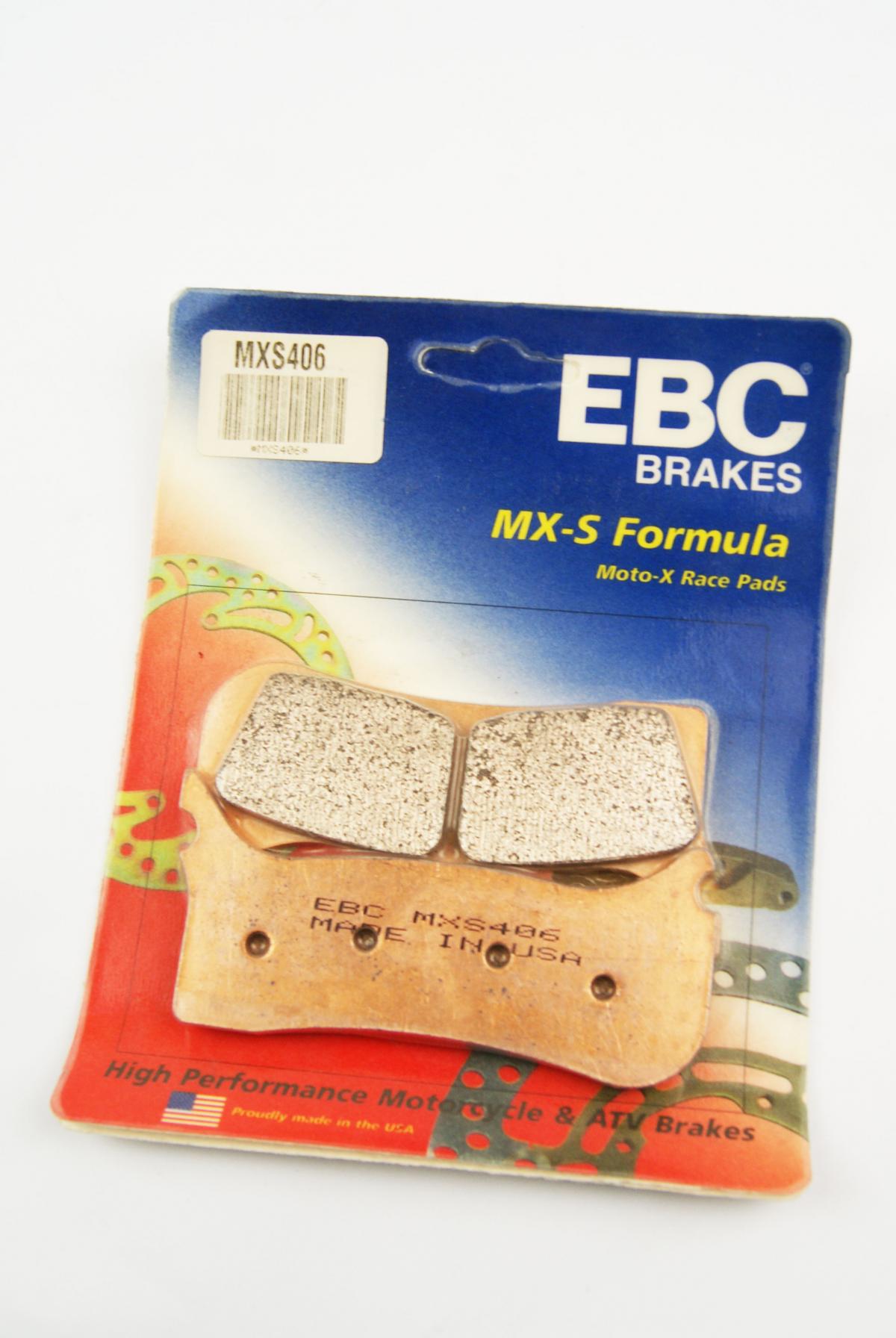 BRAKE PADS SINTERED METAL, EBC MXS406, FA406
