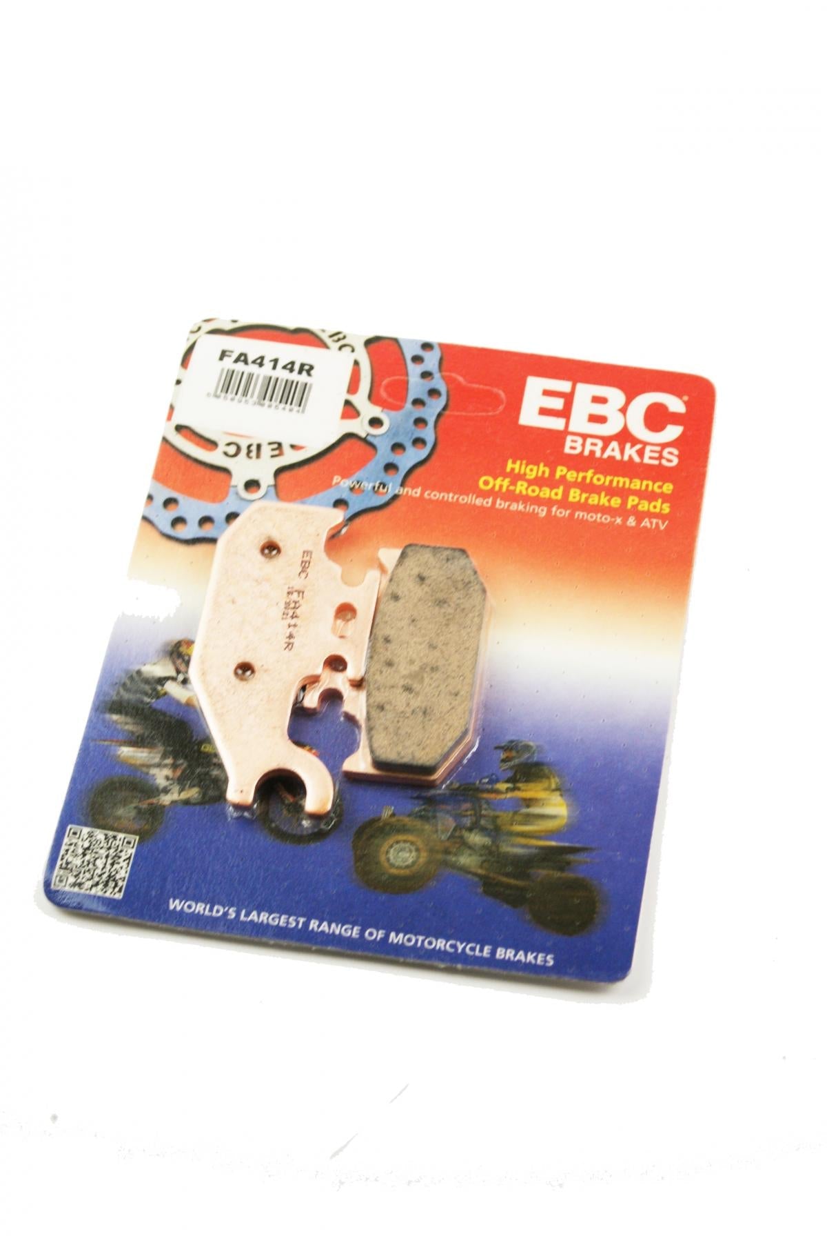 BRAKE PADS SINTERED EBC FA414R, RACING GOLD.H.EBC