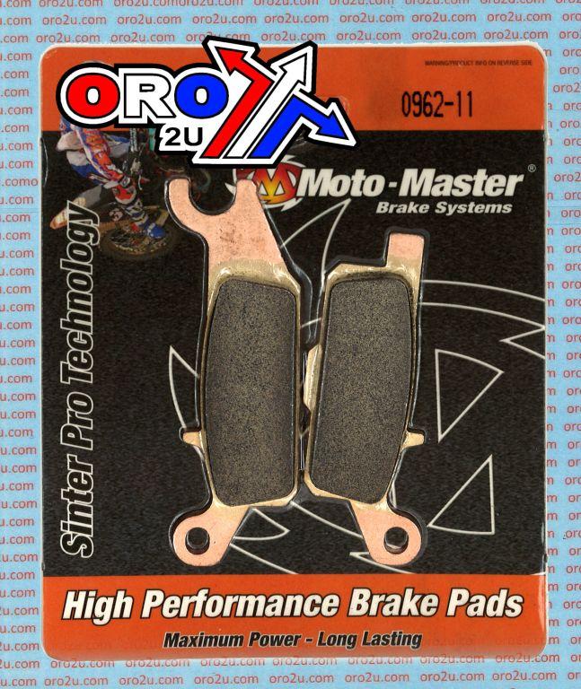 BRAKE PADS DISC MOTO-MASTER, SEMI-METALLIC STD 096211, FA445