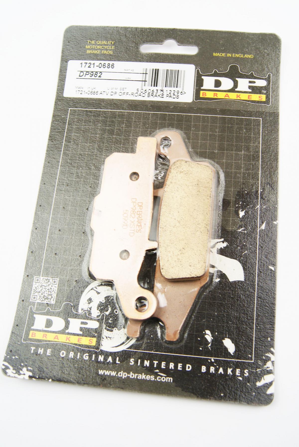 BRAKE PADS DP BRAKES HARD, DP982 BRAKES Premium Sintered, FA446