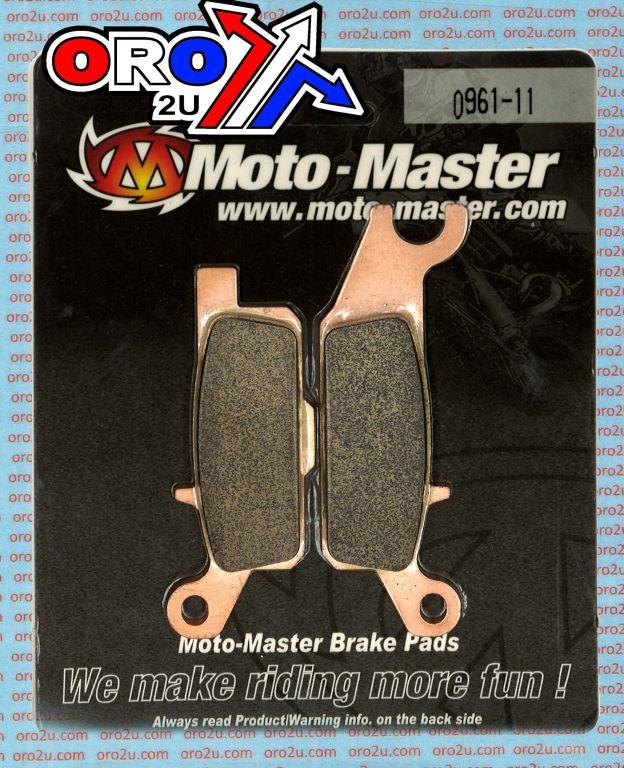 BRAKE PADS DISC MOTO-MASTER, SEMI-METALLIC STD 096111, FA446