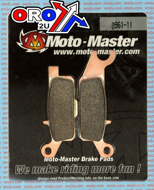 BRAKE PADS DISC MOTO-MASTER, SEMI-METALLIC STD 096111, FA446