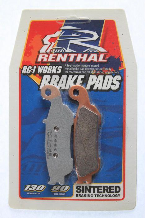 BRAKE PADS SINTERED RC-1, RENTHAL BP-106, 41-983.H.REN, 39-450 DP106, FA450