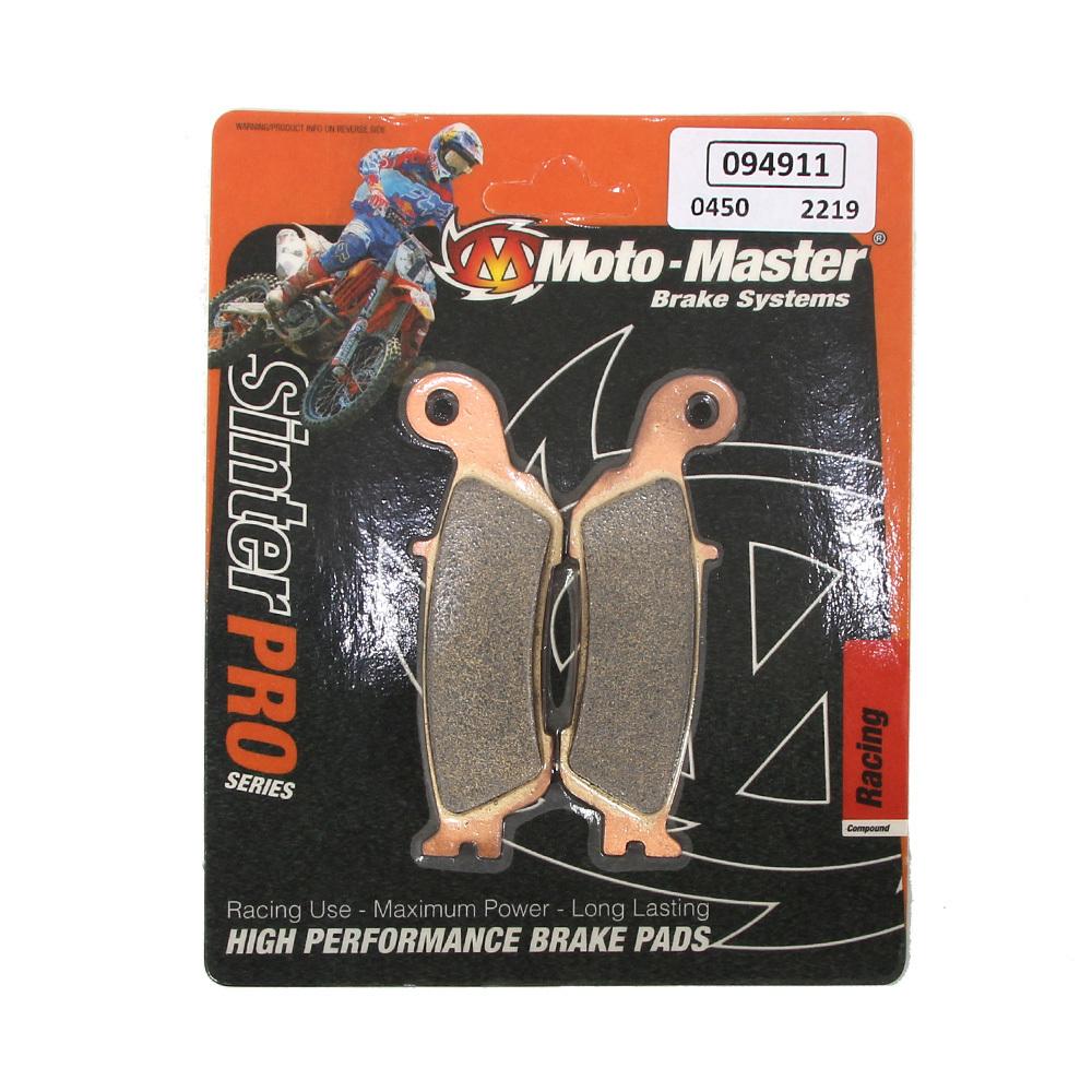 BRAKE PADS STD MOTO-MASTER, SEMI-METALLIC STD 094911, FA450