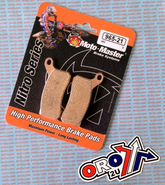 BRAKE PADS SINTERED NITRO MOTO-MASTER 096521